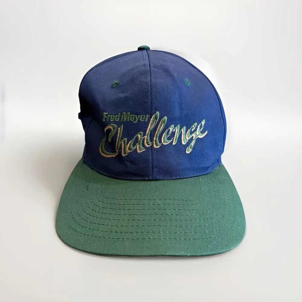 Vintage 80s The Fred Meyer Challenge Peter’s Party Adjustable SnapBack Hat Cap